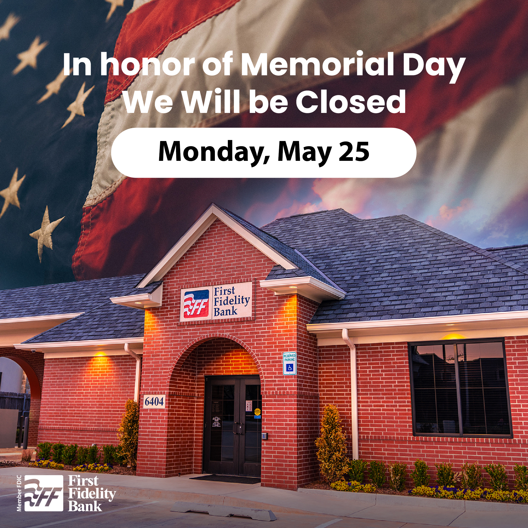 FFB will be closed on New Year's Day